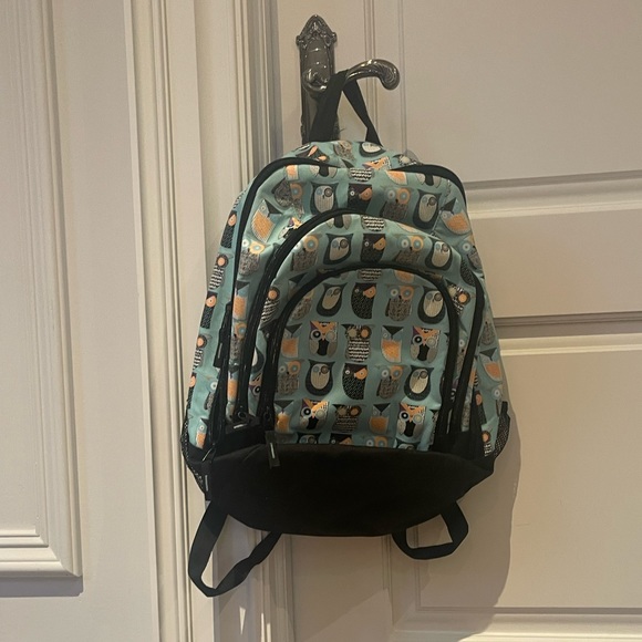 Kids backpack with owl pattern - Picture 3 of 3